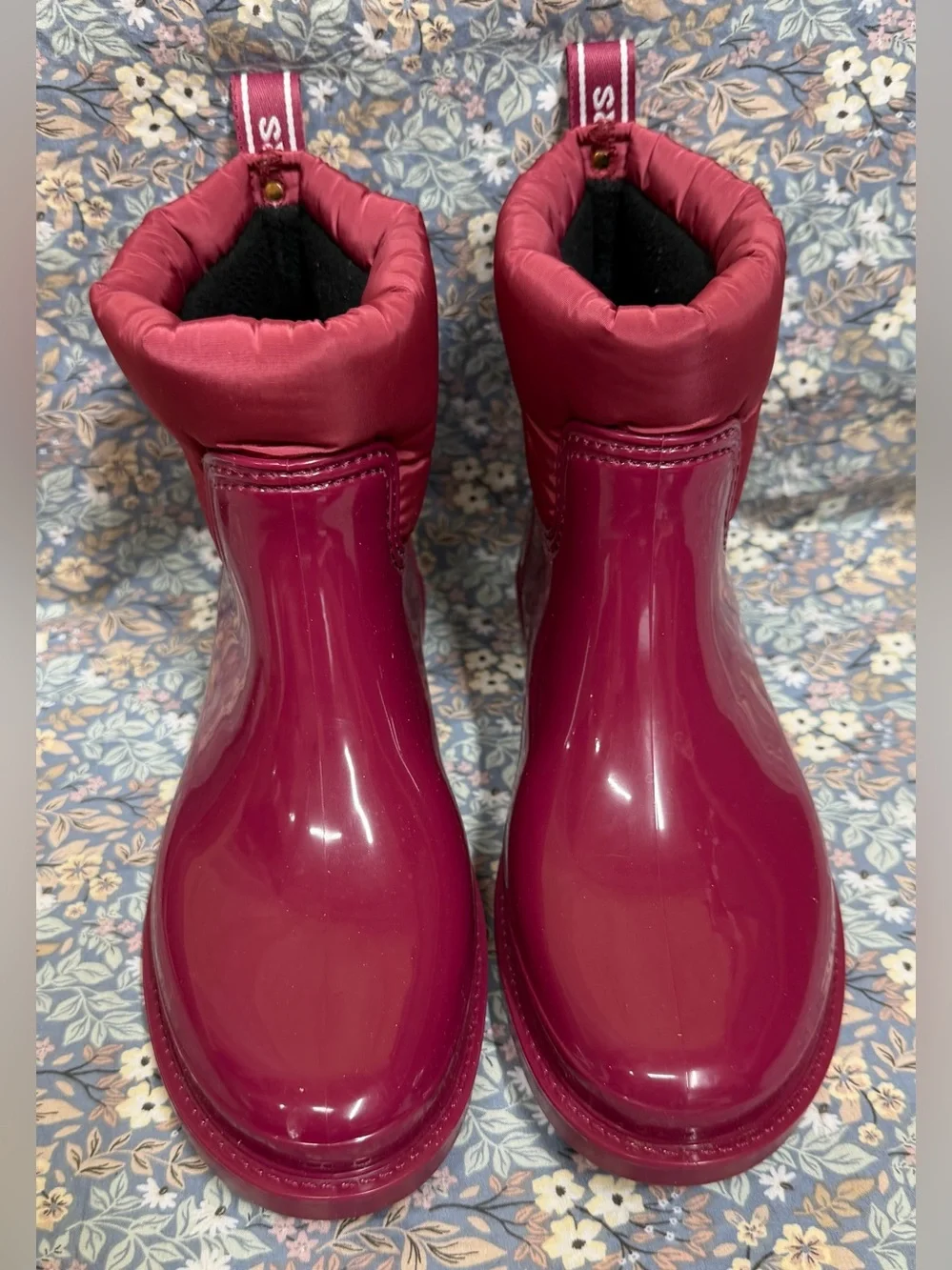 Michael Kors Blakely Rain Bootie in Berry